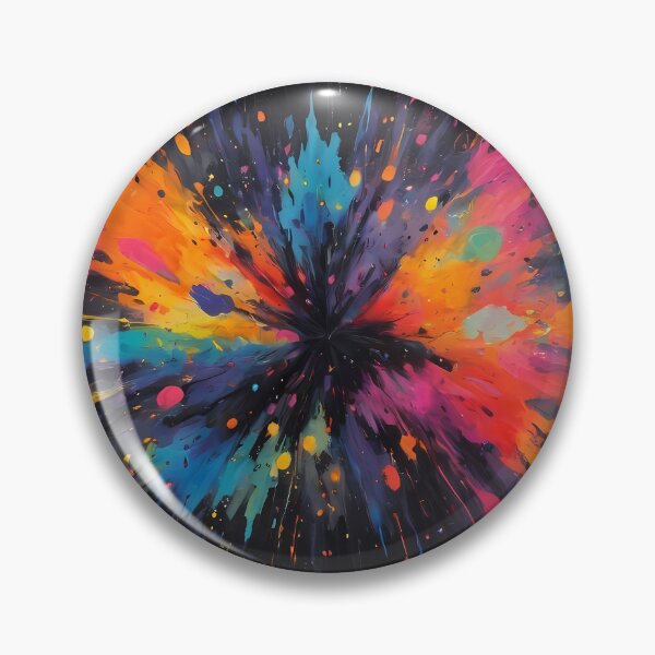 Item preview, Dark Abstract Colorful Explosion designed and sold by papi1998.