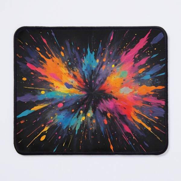 Item preview, Dark Abstract Colorful Explosion designed and sold by papi1998.