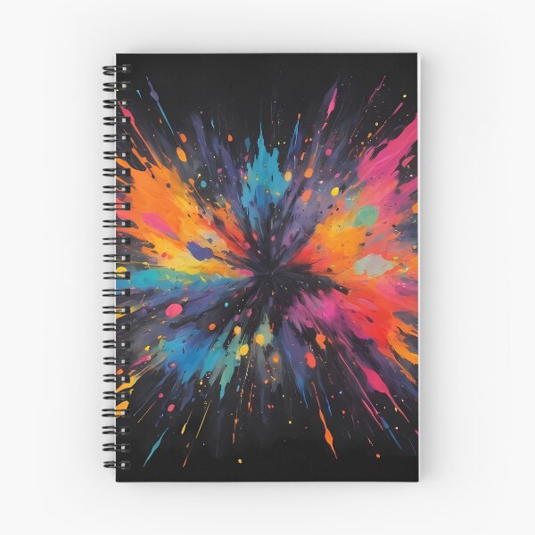 Item preview, Dark Abstract Colorful Explosion designed and sold by papi1998.