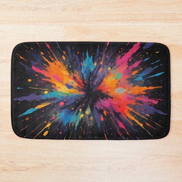 Item preview, Dark Abstract Colorful Explosion designed and sold by papi1998.