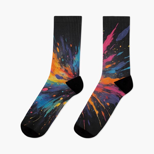 Item preview, Dark Abstract Colorful Explosion designed and sold by papi1998.