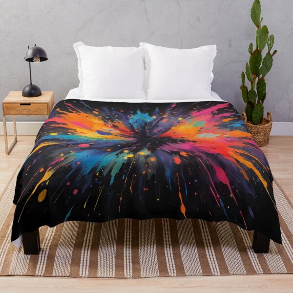 Item preview, Dark Abstract Colorful Explosion designed and sold by papi1998.