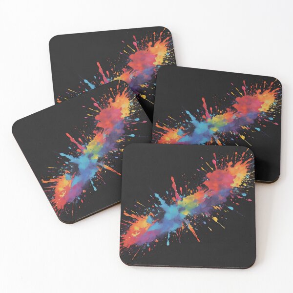 Item preview, Dark Abstract Colorful Explosion designed and sold by papi1998.