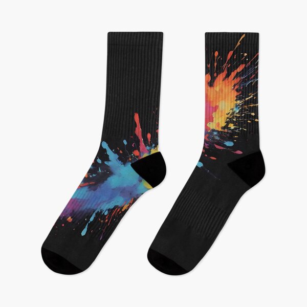 Item preview, Dark Abstract Colorful Explosion designed and sold by papi1998.
