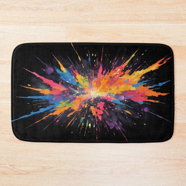 Item preview, Dark Abstract Colorful Explosion designed and sold by papi1998.