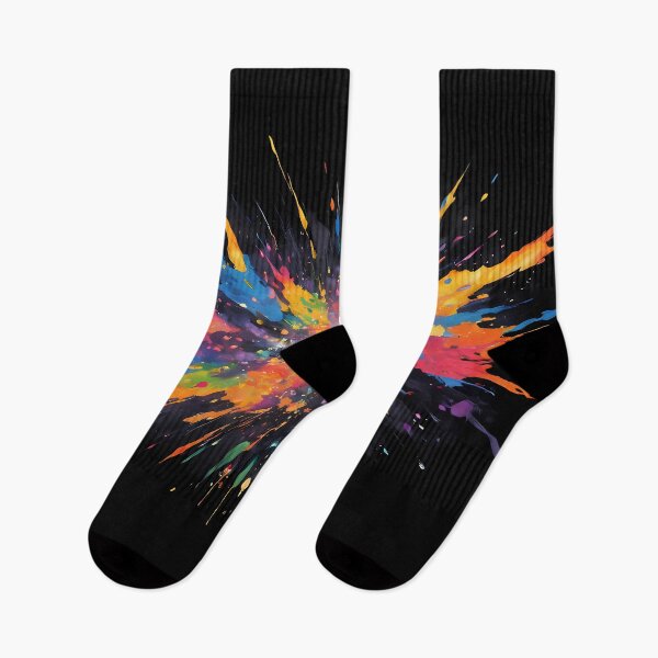 Item preview, Dark Abstract Colorful Explosion designed and sold by papi1998.
