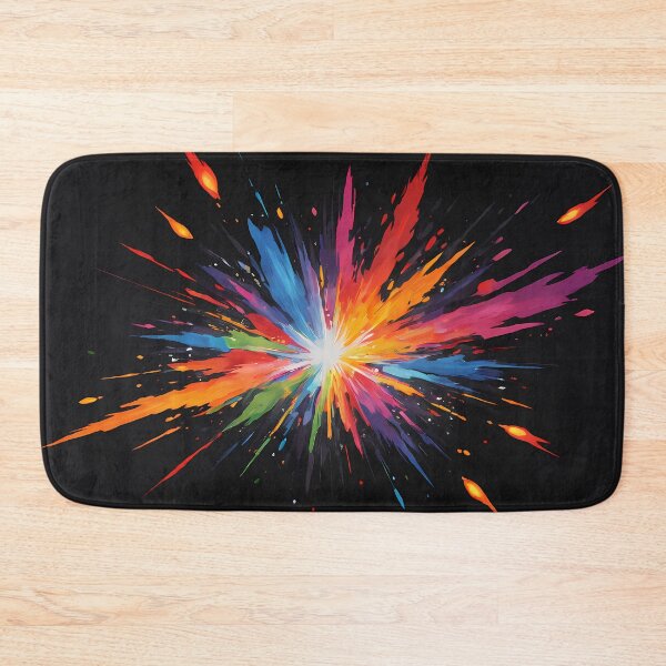 Item preview, Dark Abstract Colorful Explosion designed and sold by papi1998.