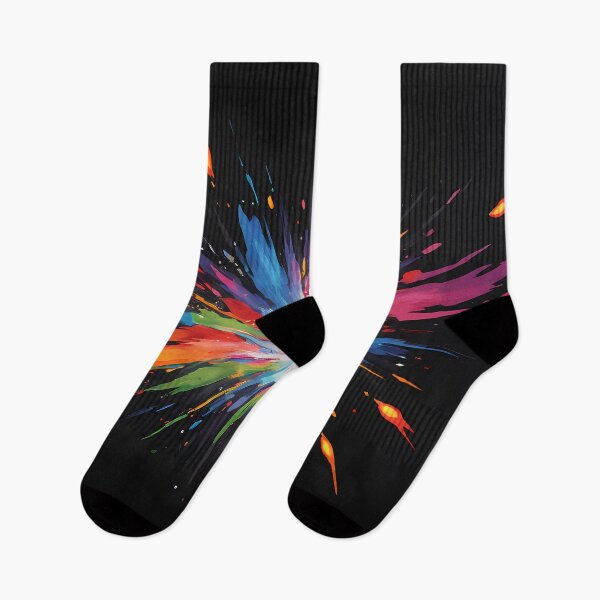 Item preview, Dark Abstract Colorful Explosion designed and sold by papi1998.