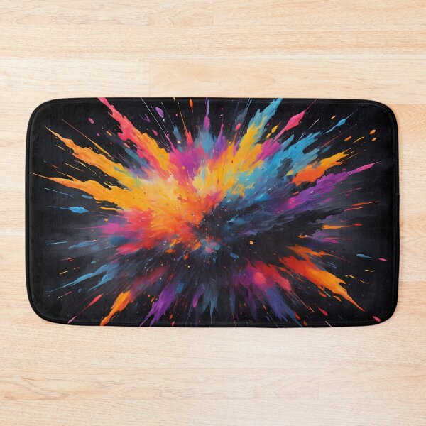 Item preview, Dark Abstract Colorful Explosion designed and sold by papi1998.