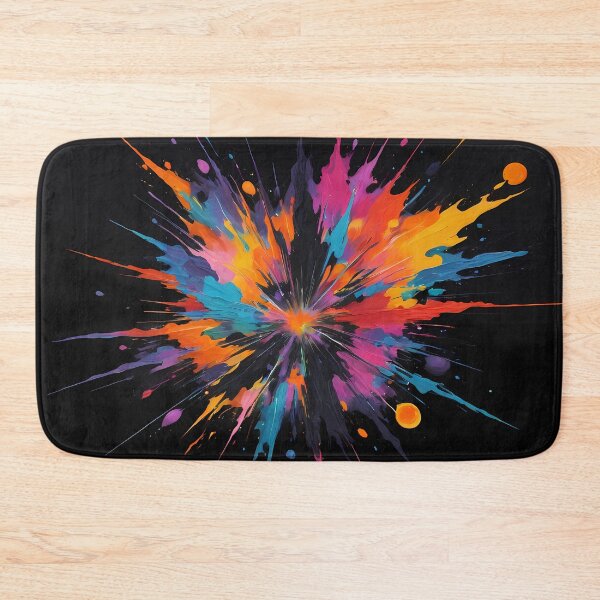 Item preview, Dark Abstract Colorful Explosion designed and sold by papi1998.