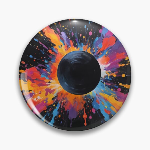 Item preview, Dark Abstract Colorful Explosion designed and sold by papi1998.