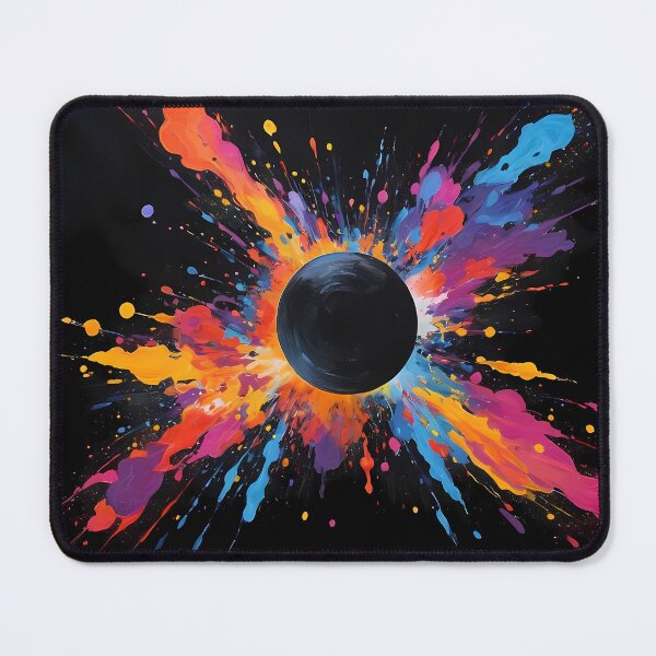 Item preview, Dark Abstract Colorful Explosion designed and sold by papi1998.