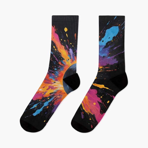 Item preview, Dark Abstract Colorful Explosion designed and sold by papi1998.