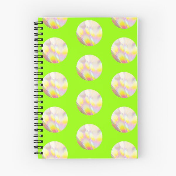 Item preview, Bright lime green neon circle pattern | metallic y2k vibrant green dot pattern designed and sold by lausn.
