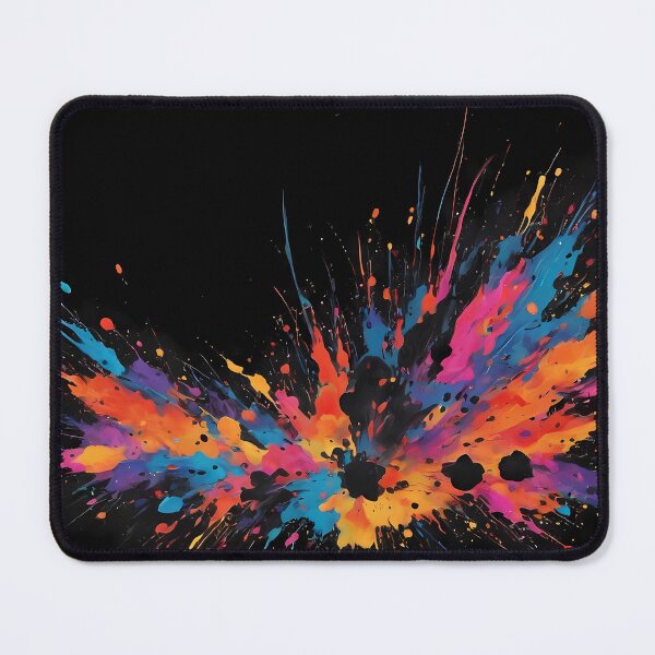 Item preview, Dark Abstract Colorful Explosion designed and sold by papi1998.