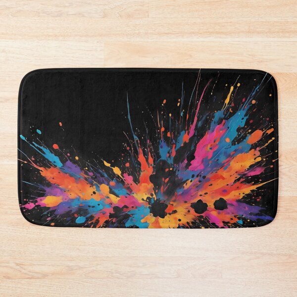 Item preview, Dark Abstract Colorful Explosion designed and sold by papi1998.