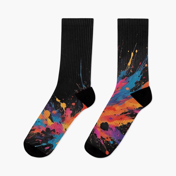 Item preview, Dark Abstract Colorful Explosion designed and sold by papi1998.