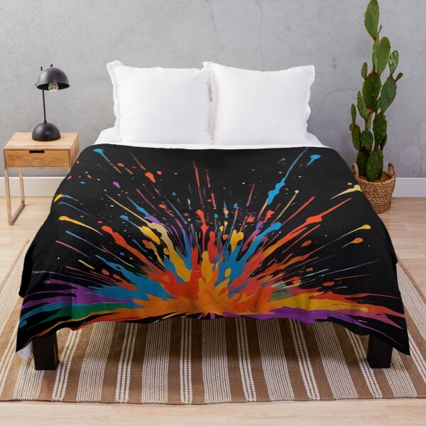 Item preview, Dark Abstract Colorful Explosion designed and sold by papi1998.
