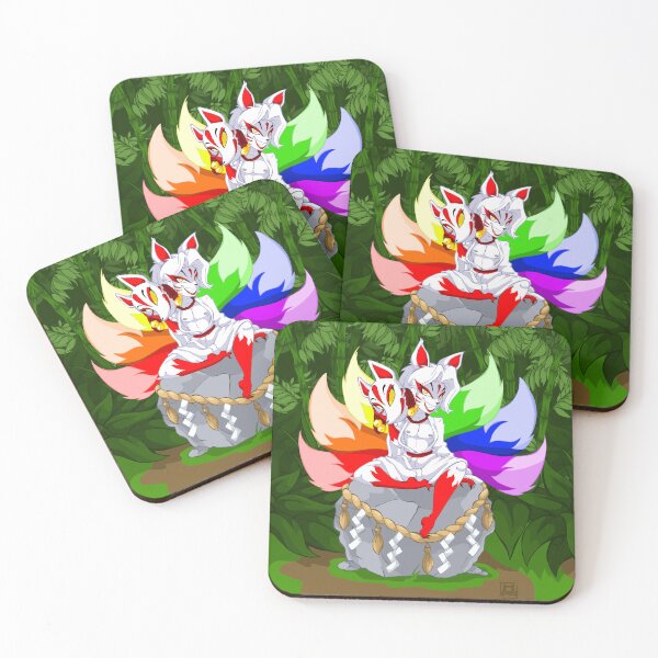 Item preview, Rainbow Kitsune designed and sold by Plundercat.
