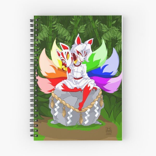 Item preview, Rainbow Kitsune designed and sold by Plundercat.