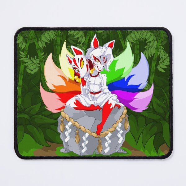 Item preview, Rainbow Kitsune designed and sold by Plundercat.
