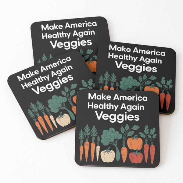 Item preview, Make America Healthy Again Veggies - A fun gift for veggie lovers, health enthusiasts, and humor fans! designed and sold by ZyziowskyArt.
