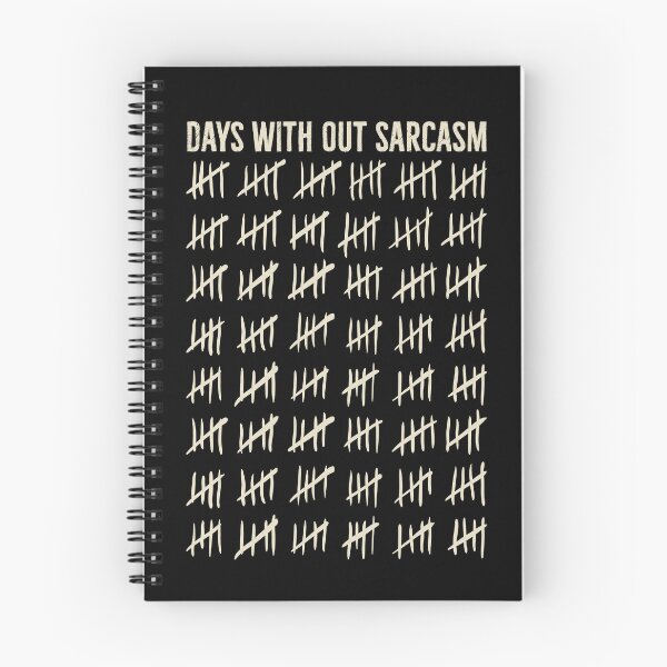 Item preview, days without sarcasm designed and sold by PAINTMONKEYS.