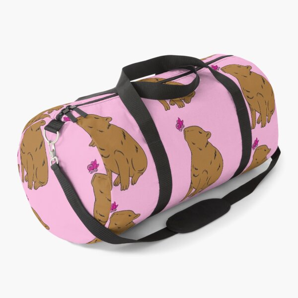 Item preview, Capybara Awareness Ribbon Butterfly (Pink) designed and sold by CaitlynConnor.