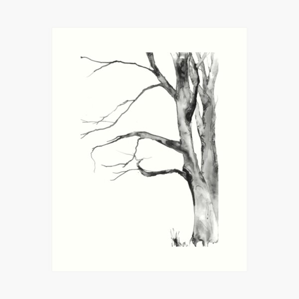 Item preview, Crying Tree Ink Drawing designed and sold by art-associate.