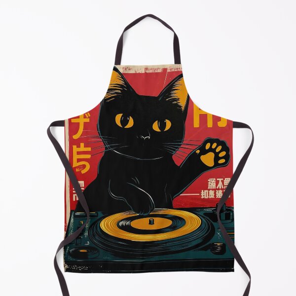 Item preview, Retro Cat Dj designed and sold by AustinVoigt.