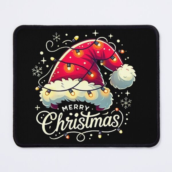 Item preview, Merry Christmas Lights Santa Hat Xmas Family Men Women designed and sold by SztylishDesigns.