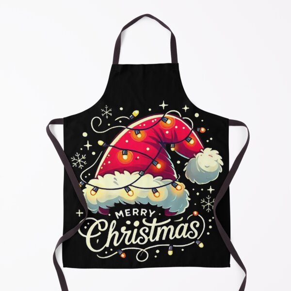 Item preview, Merry Christmas Lights Santa Hat Xmas Family Men Women designed and sold by SztylishDesigns.