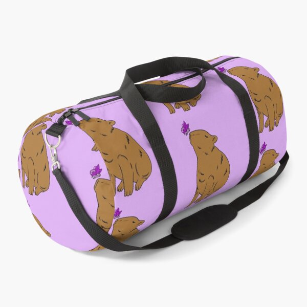 Item preview, Capybara Awareness Ribbon Butterfly (purple) designed and sold by CaitlynConnor.