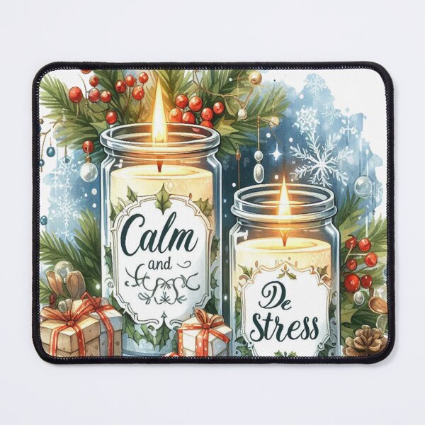 Item preview, Christmas candles designed and sold by yunamaliskova.