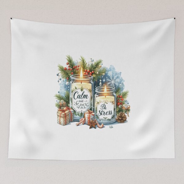Item preview, Christmas candles designed and sold by yunamaliskova.