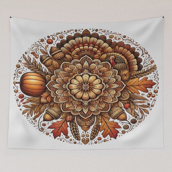 Item preview, Thanksgiving- Fall Mandala Design designed and sold by Rajasekar.
