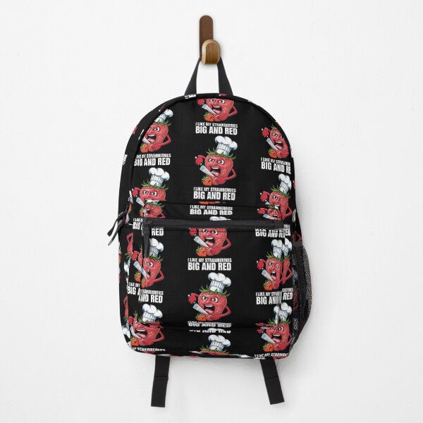 Item preview, I Like My Strawberries - Funny Angry Strawberry Chef – Big and Red Fruit Humor designed and sold by Prime-Studio.