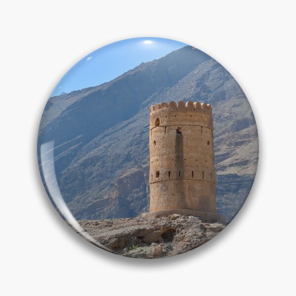 Artikelvorschau, Oman, alter Turm im Hajar-Gebirge, Originalfotografie entworfen und verkauft von studio838.