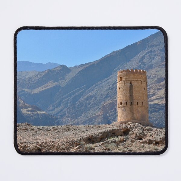 Item preview, Oman, old Tower in Al Hajar Mountains, Original photography designed and sold by studio838.