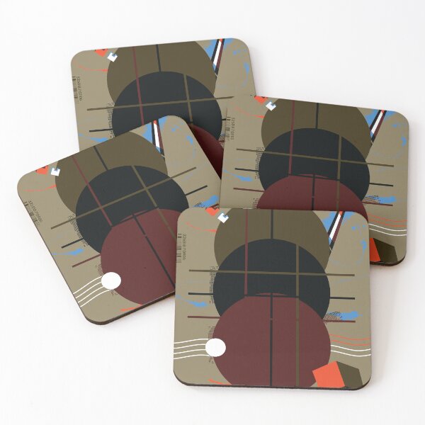 Item preview, Coffee circle pop art designed and sold by Paintbase.