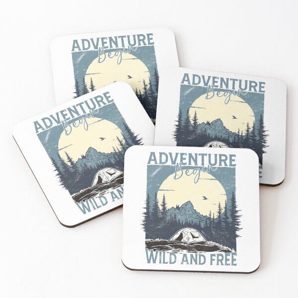 Item preview, Nature Hiking Adventure Begin Wild and Free designed and sold by Dominika Farkašová.