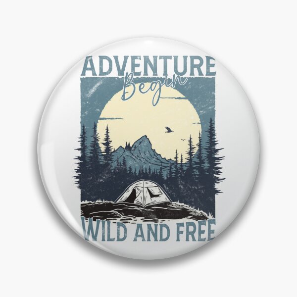 Item preview, Nature Hiking Adventure Begin Wild and Free designed and sold by Dominika Farkašová.