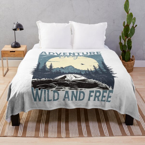 Item preview, Nature Hiking Adventure Begin Wild and Free designed and sold by Dominika Farkašová.