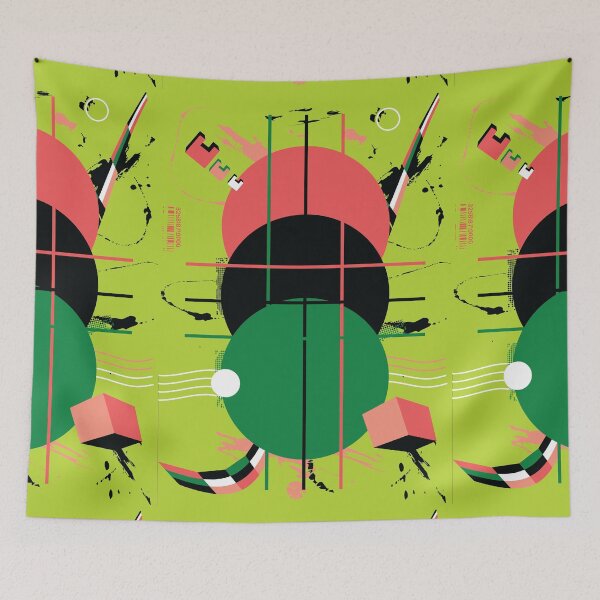 Item preview, Green circle pop art designed and sold by Paintbase.