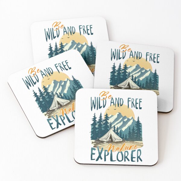 Item preview, Nature Hiking Be Wild and Free Nature Explorer designed and sold by Dominika Farkašová.