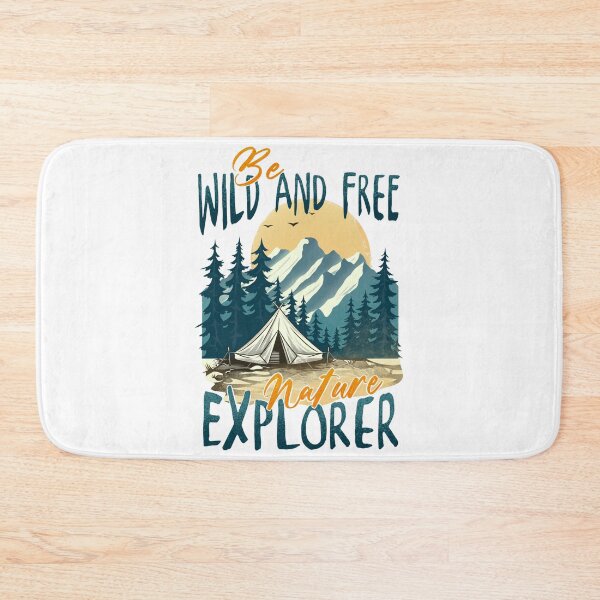 Item preview, Nature Hiking Be Wild and Free Nature Explorer designed and sold by Dominika Farkašová.