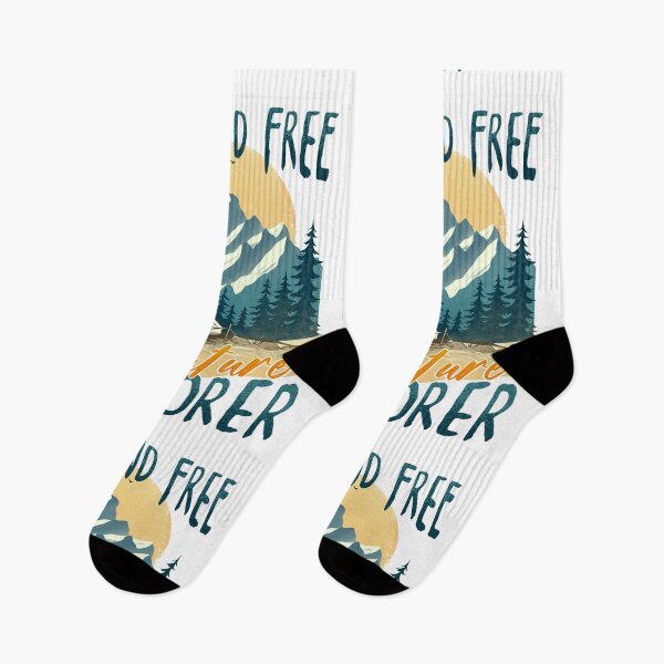 Item preview, Nature Hiking Be Wild and Free Nature Explorer designed and sold by Dominika Farkašová.