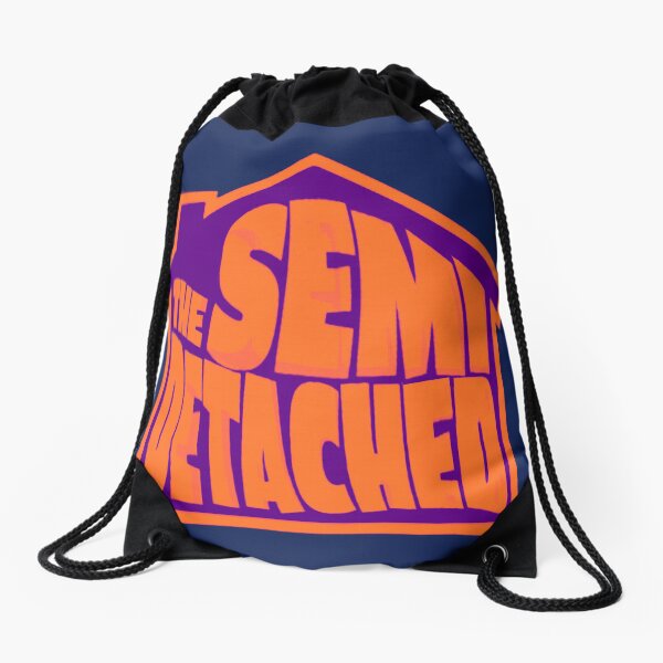 Item preview,  Semi Detached House Logo purple and orange designed and sold by HeadacheMachine.
