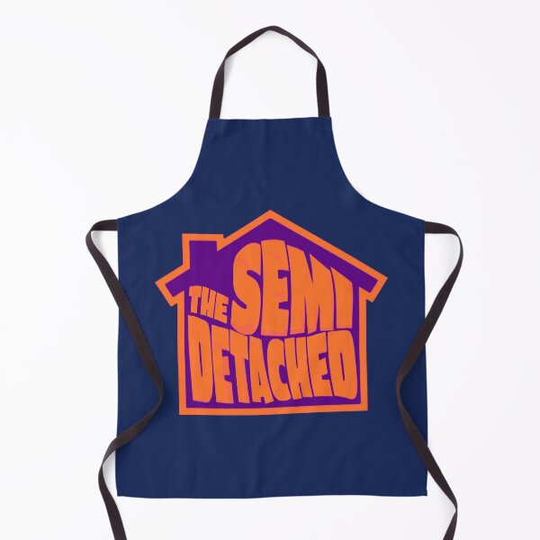 Item preview,  Semi Detached House Logo purple and orange designed and sold by HeadacheMachine.