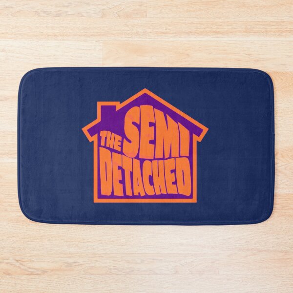 Item preview,  Semi Detached House Logo purple and orange designed and sold by HeadacheMachine.